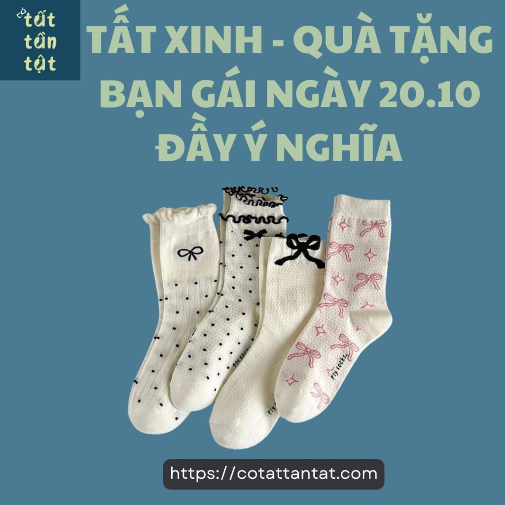 quà tặng bạn gái 20.10 đầy ý nghĩa