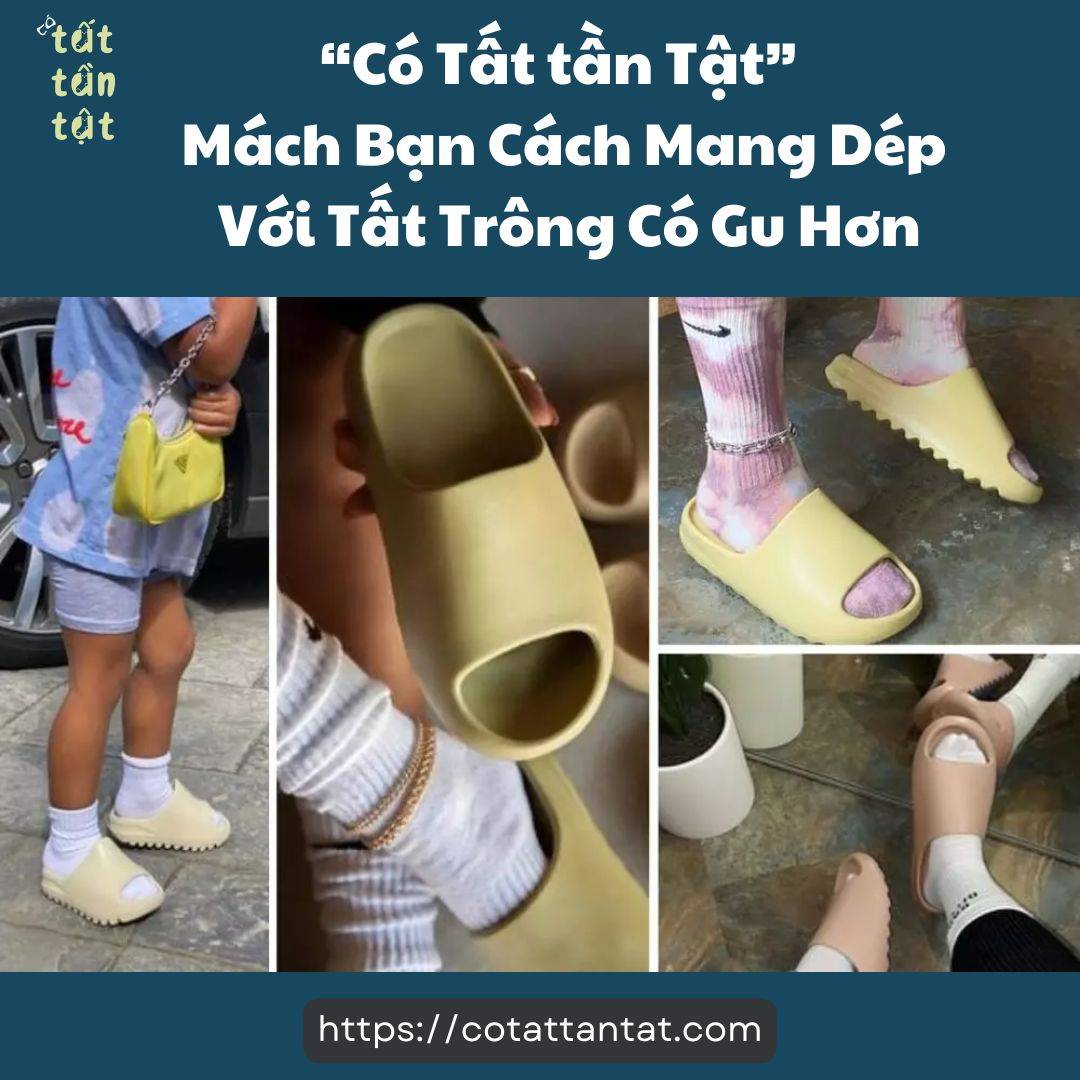 mang dép với tất