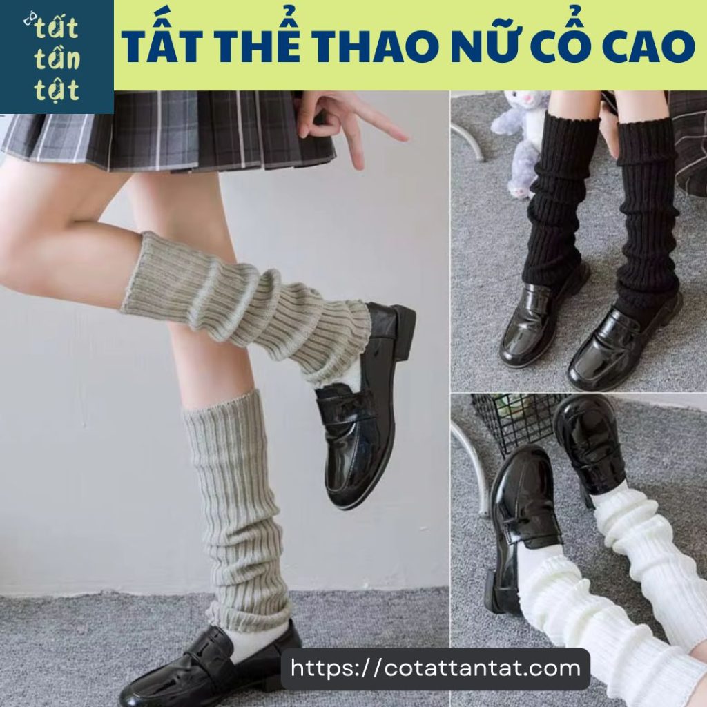 tất thể thao nữ cổ cao quận gò vấp